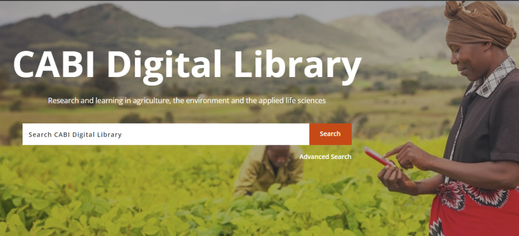 New Resource: CABI Digital Library (2020-22 ebook collections)
